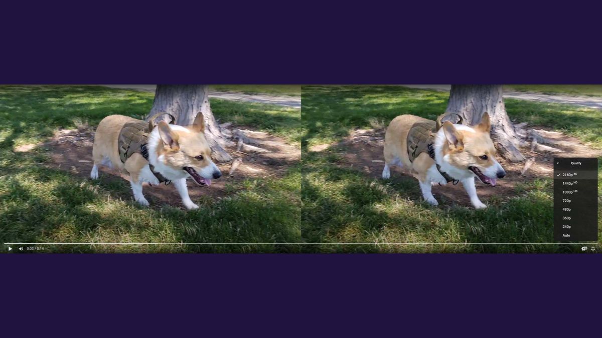 XREAL Beam Pro 3D video resolution.