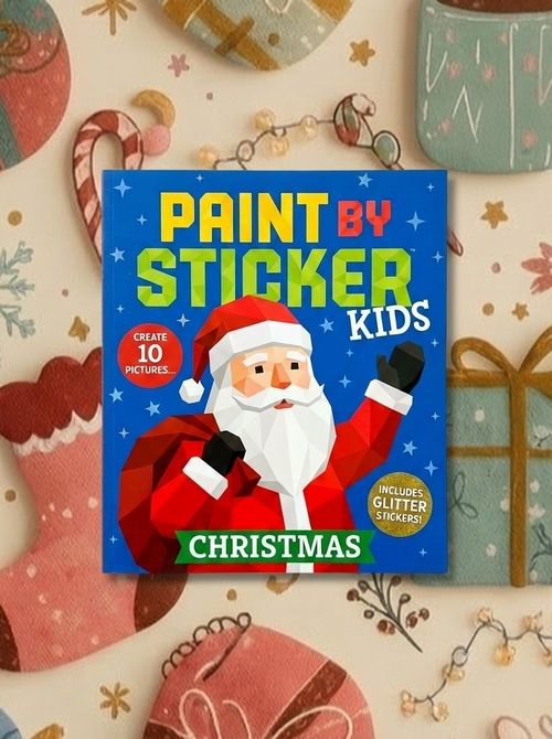 Paint by Sticker Kids: Christmas Paperback