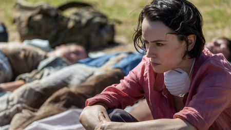 Daisy Ridley as Ava in We Bury the Dead