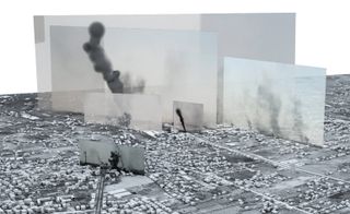 3D model of Saydnaya prison in Syria by Forensic Architecture