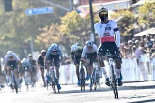 Cory Williams wins stage 4 of the Redlands Classic.