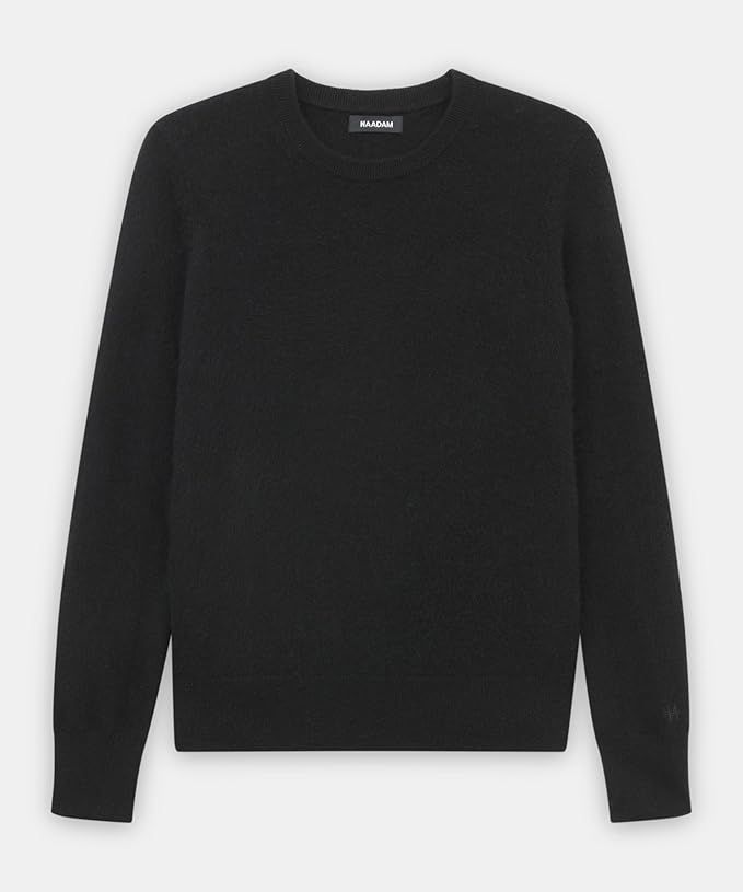 NAADAM, Naadam the Original Cashmere Crewneck Sweater, Black, M