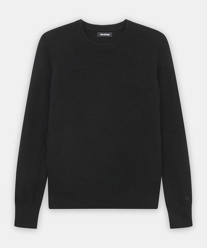 NAADAM, Naadam the Original Cashmere Crewneck Sweater, Black, M