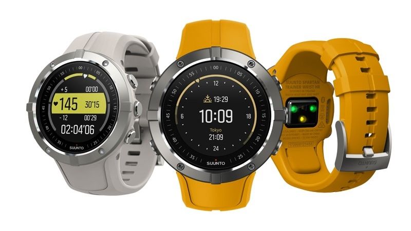 The new Amber and Sandstone Suunto Spartan Wrist HR models