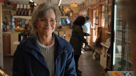 Sally Field smiling in Remarkably Bright Creatures