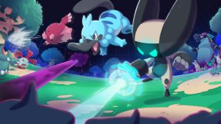 Temtem: Swarm art showing attacking pets