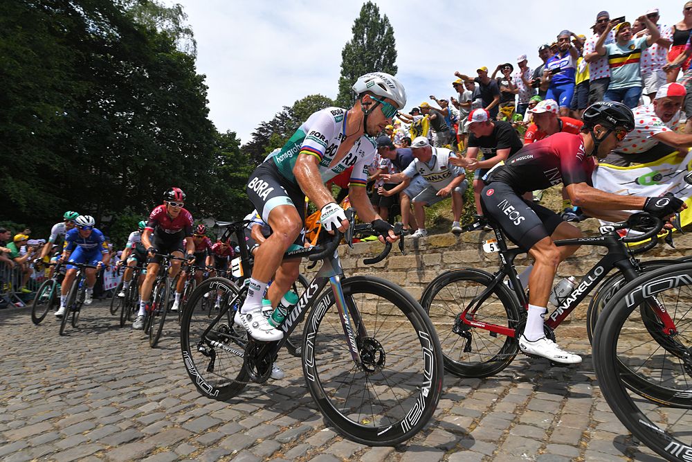 Peter Sagan (Bora-Hansgrohe) stage 1 start at the Tour de France