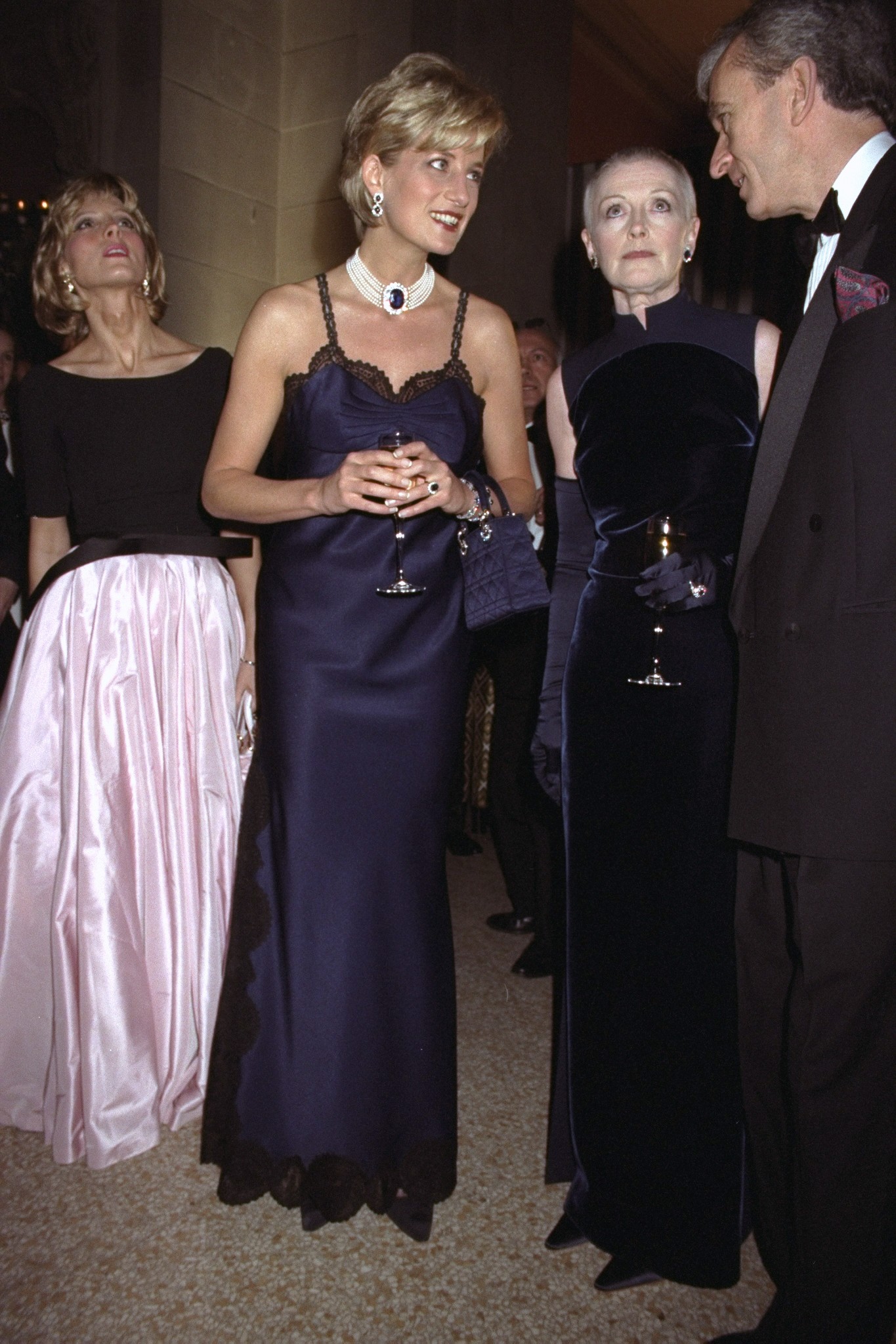 Princess Diana at the 1996 Met Gala