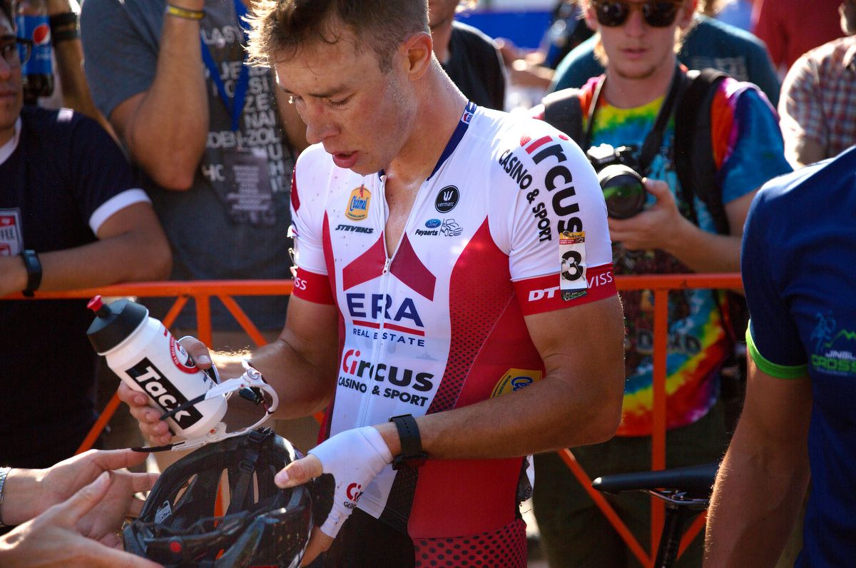 Laurens Sweeck (ERA-Circus) post-race