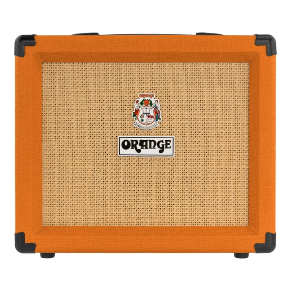 An Orange Crush 20 practice amp