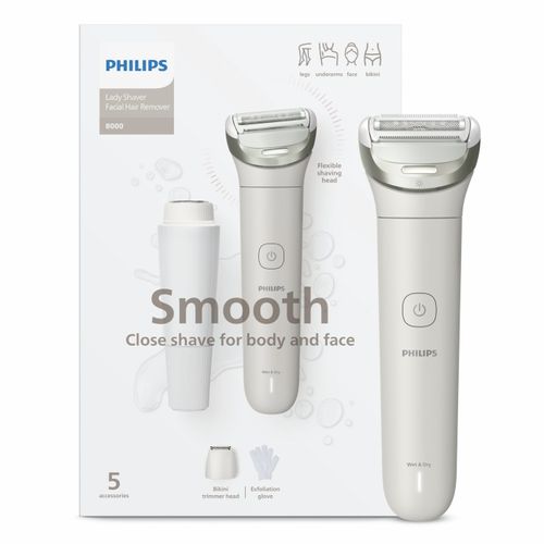 Wet and Dry Rechargeable Lady Shaver &mdash; RED30