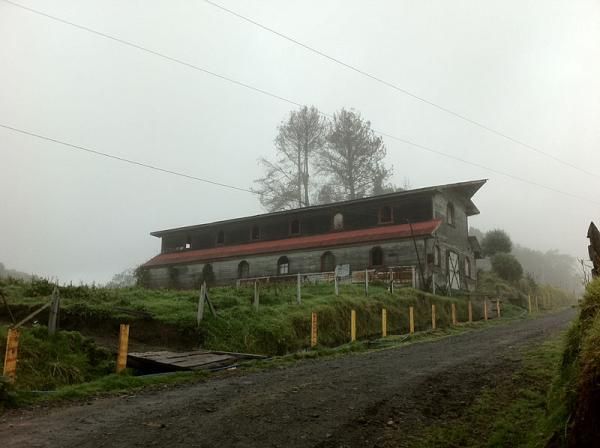 A barn along the way