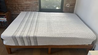 Leesa Sapira mattress in reviewer's bedroom