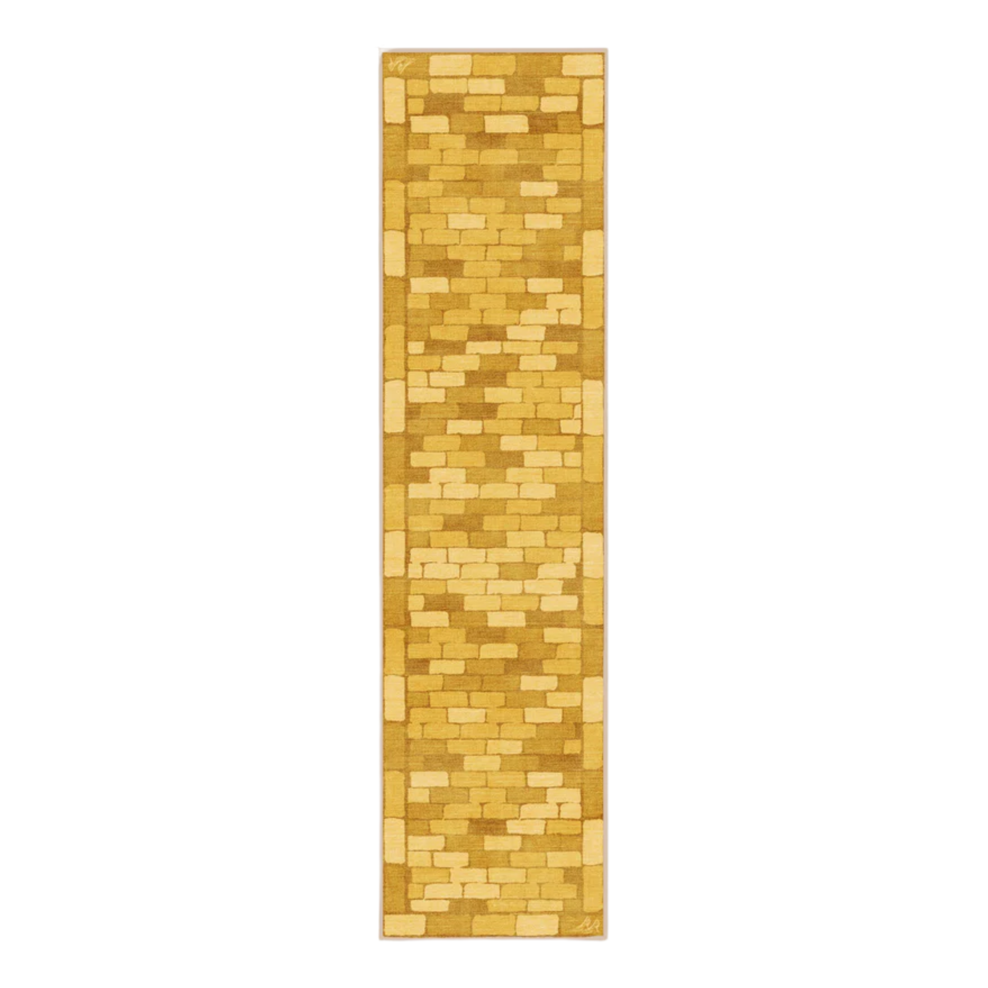 a Yellow Brick Road inspired rug