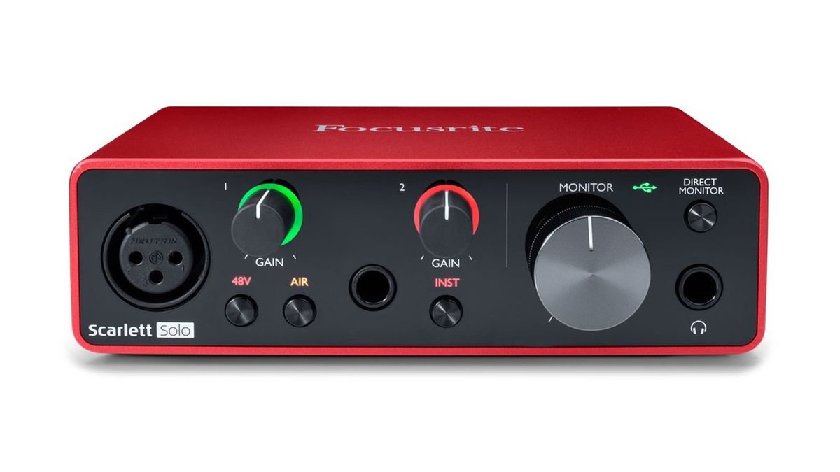 Focusrite Scarlett Solo 3rd Gen deals