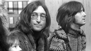 John Lennon and Eric Clapton