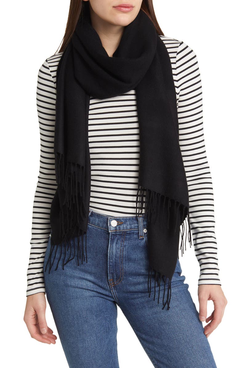 Tissue Weight Wool &amp;amp; Cashmere Scarf