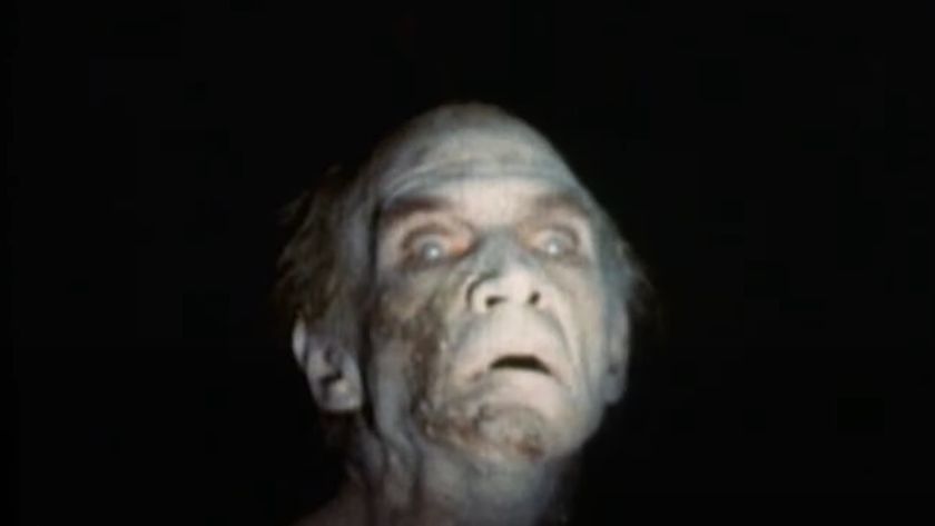 A spooky man in The Sentinel