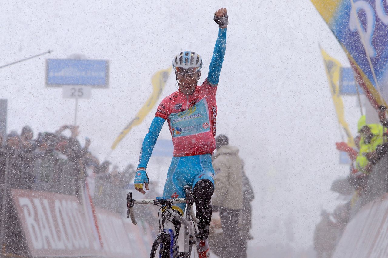 Vincenzo Nibali wins stage 20 of the 2013 Giro d'Italia and claims overall victory