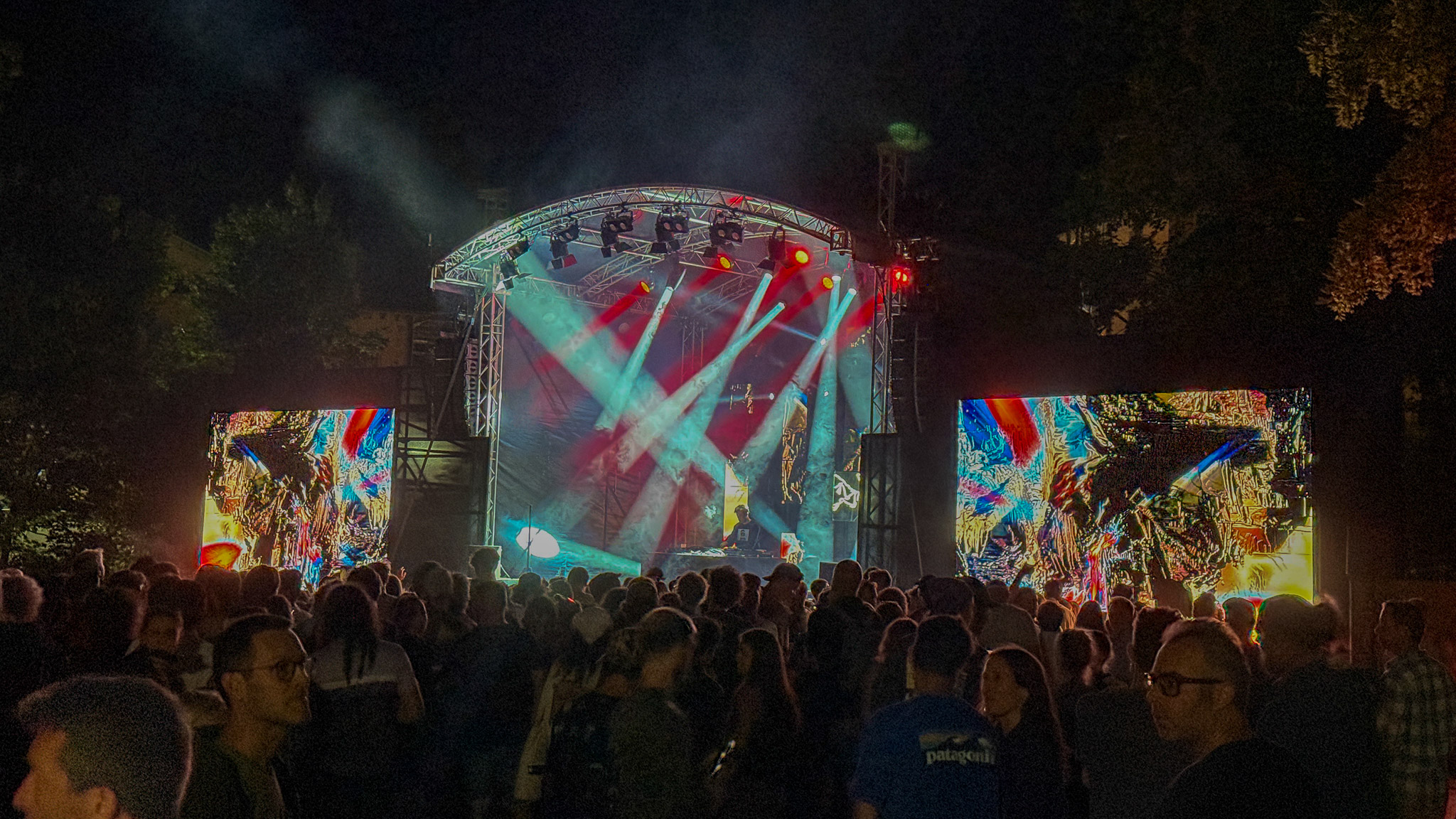 Joy Orbison party in Park Couttet
