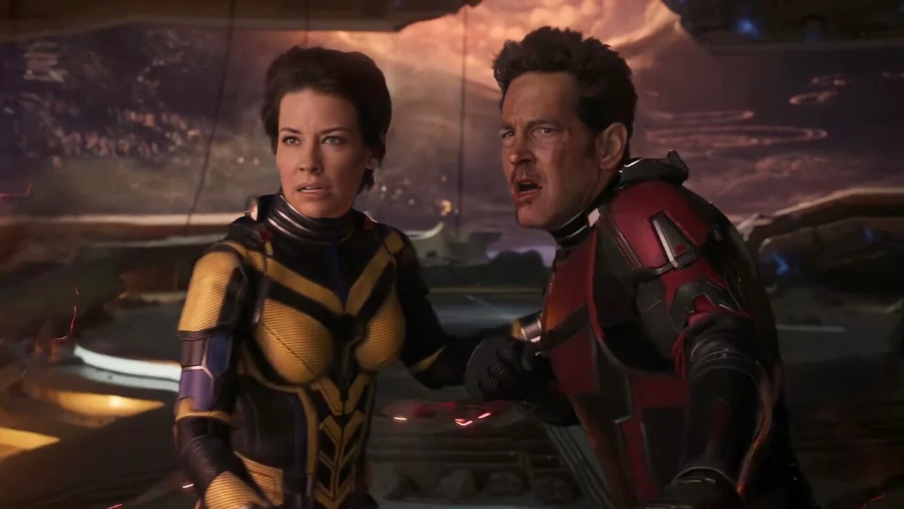 Evangeline Lilly und Paul Rudd in Ant-Man and the Wasp: Quantumania