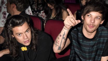 Louis Tomlinson Shuts Down Larry Stylinson Theory - Louis Tomlinson on  Rumors He's Dating Harry Styles | Marie Claire