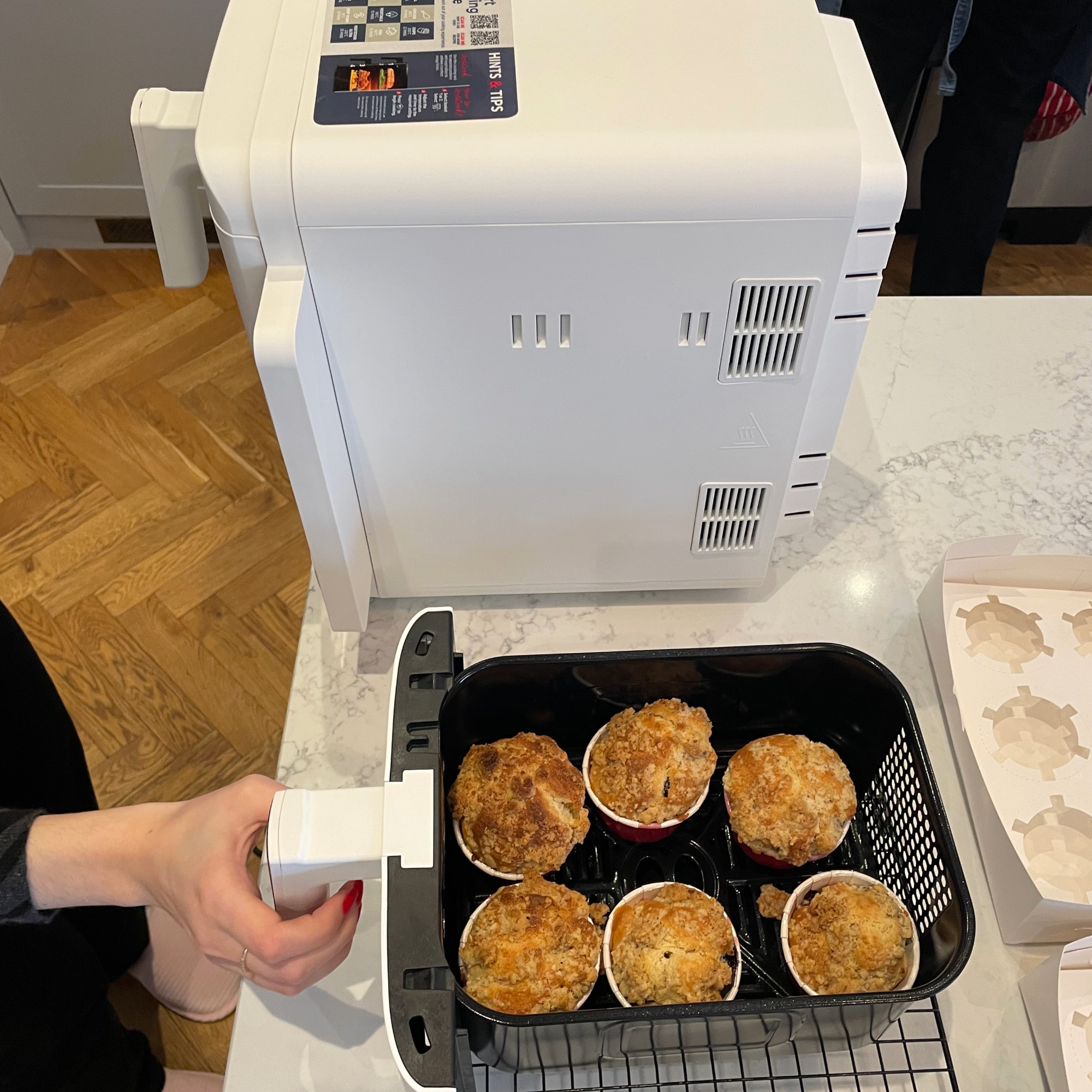 Double Stack air fryer testing