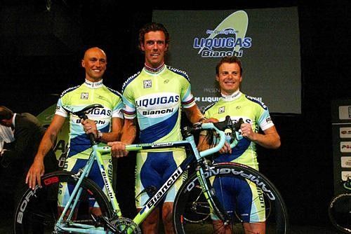 Liquigas' three captains