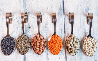 Spoons-of-dried-beans-and-pulses