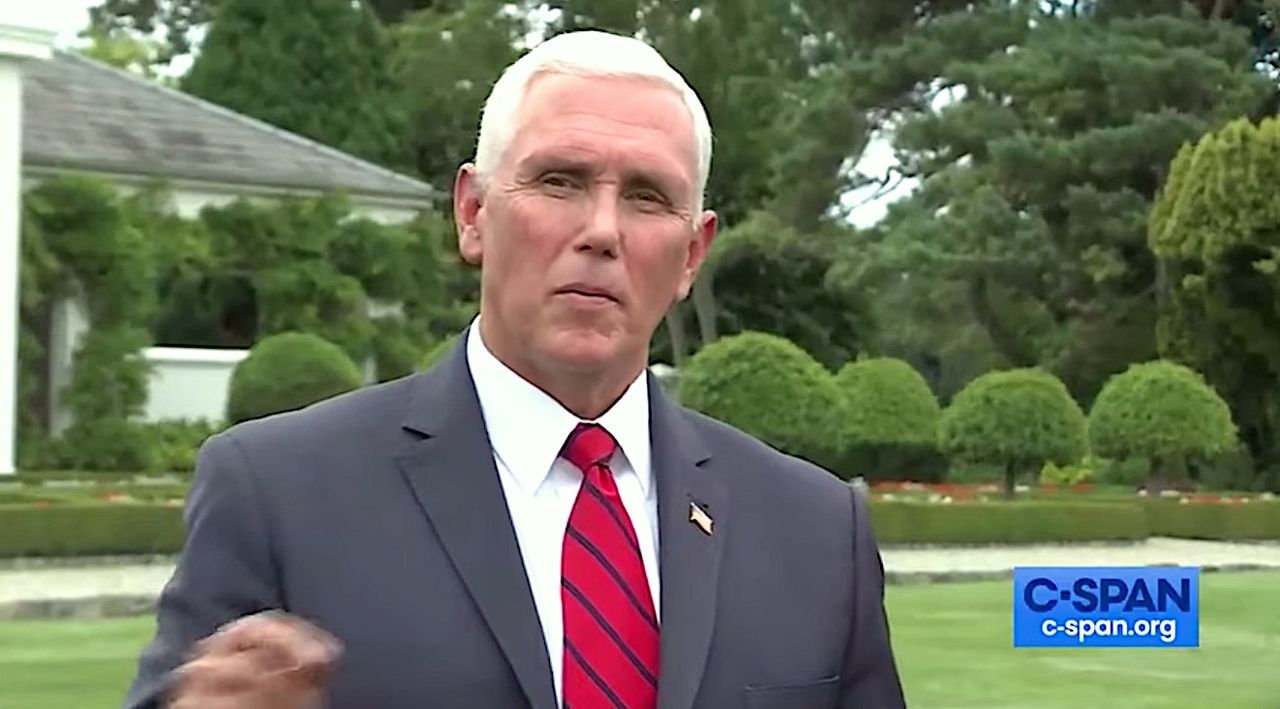 Mike Pence explains his Irish accommodations