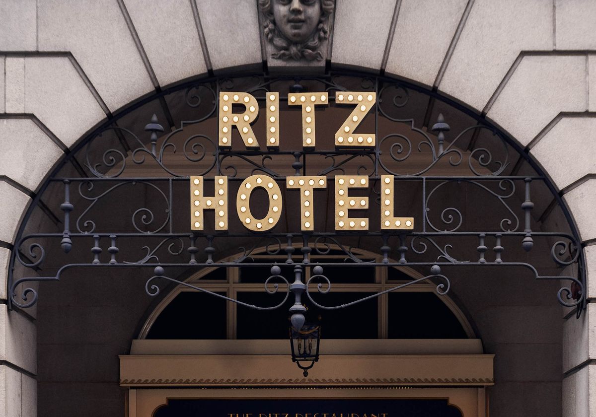 Inside the Ritz Hotel