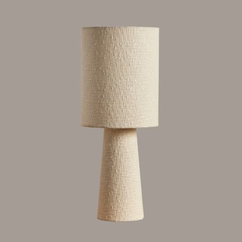 Laura James, Chattendon 50cm Table Lamp - Ivory Boucle