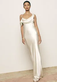 Reformation Ronda Silk Dress,&nbsp;£561 was £748 |&nbsp;Reformation