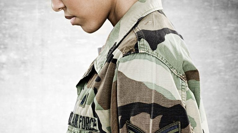 Clothing, Shoulder, Camouflage, Pattern, Military camouflage, Outerwear, Sleeve, Neck, Jacket, Arm, 