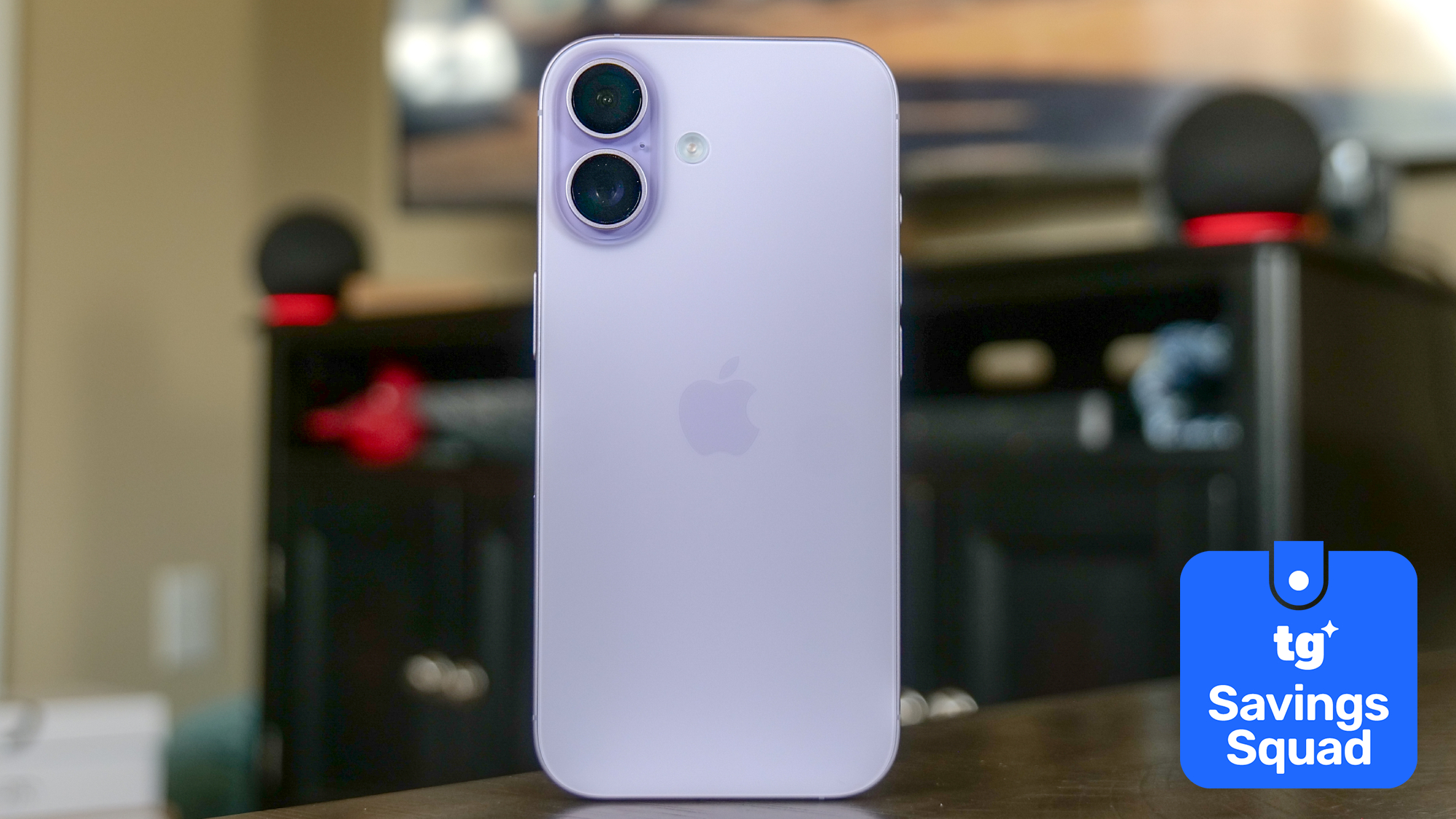 iPhone 17 shown on table