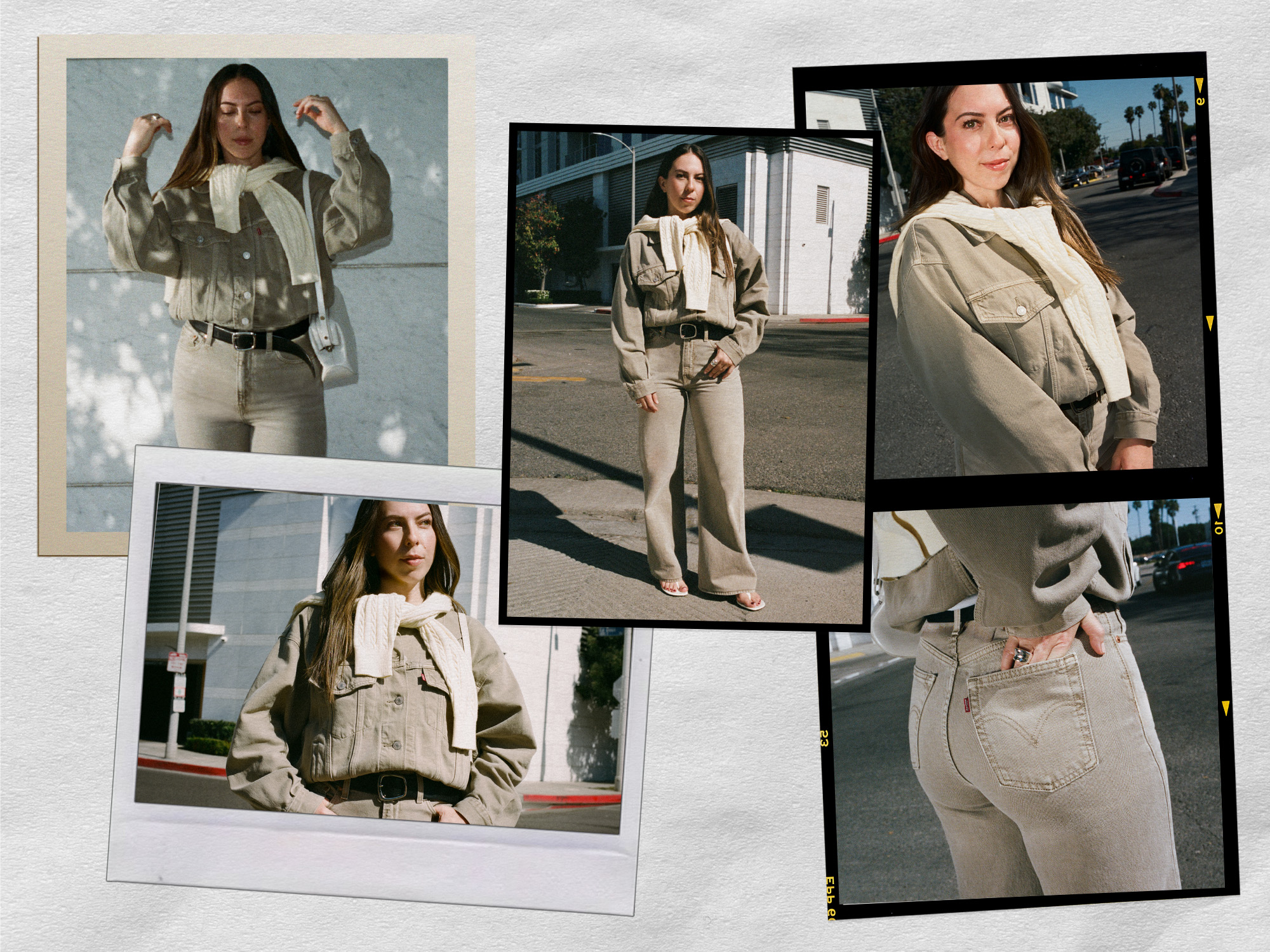 Editors wearing Levi's in LA