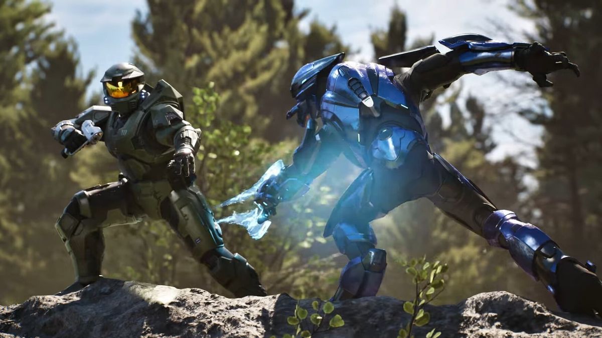 Halo Studios master chief and elite