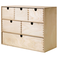 MOPPE Mini Storage Chest, Birch Plywood | $29.99 at IKEA