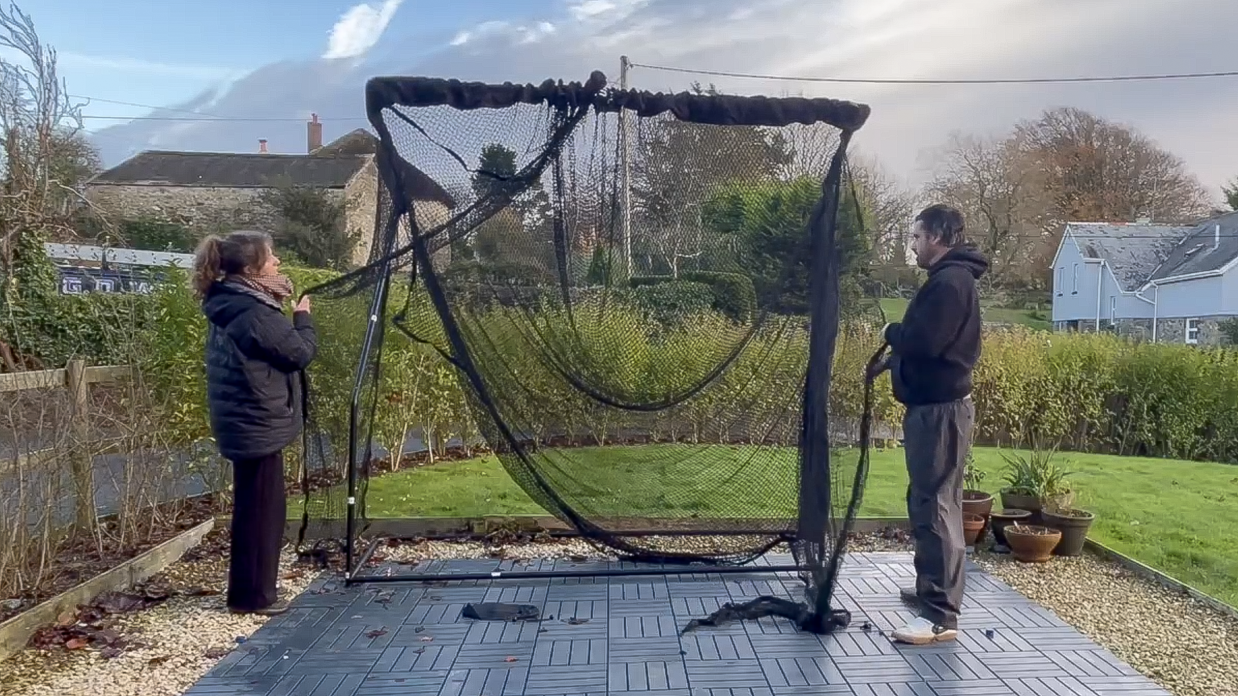 Photo of the SimSpace Deluxe Practice Net