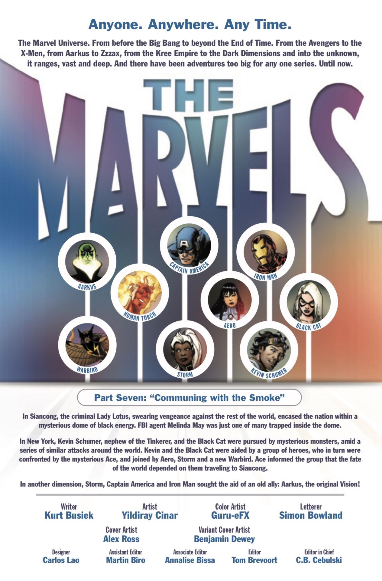 The Marvels #7 page