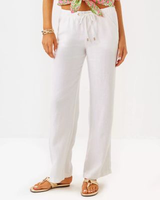 Lilly Pulitzer, 31" Brawley Linen Pant