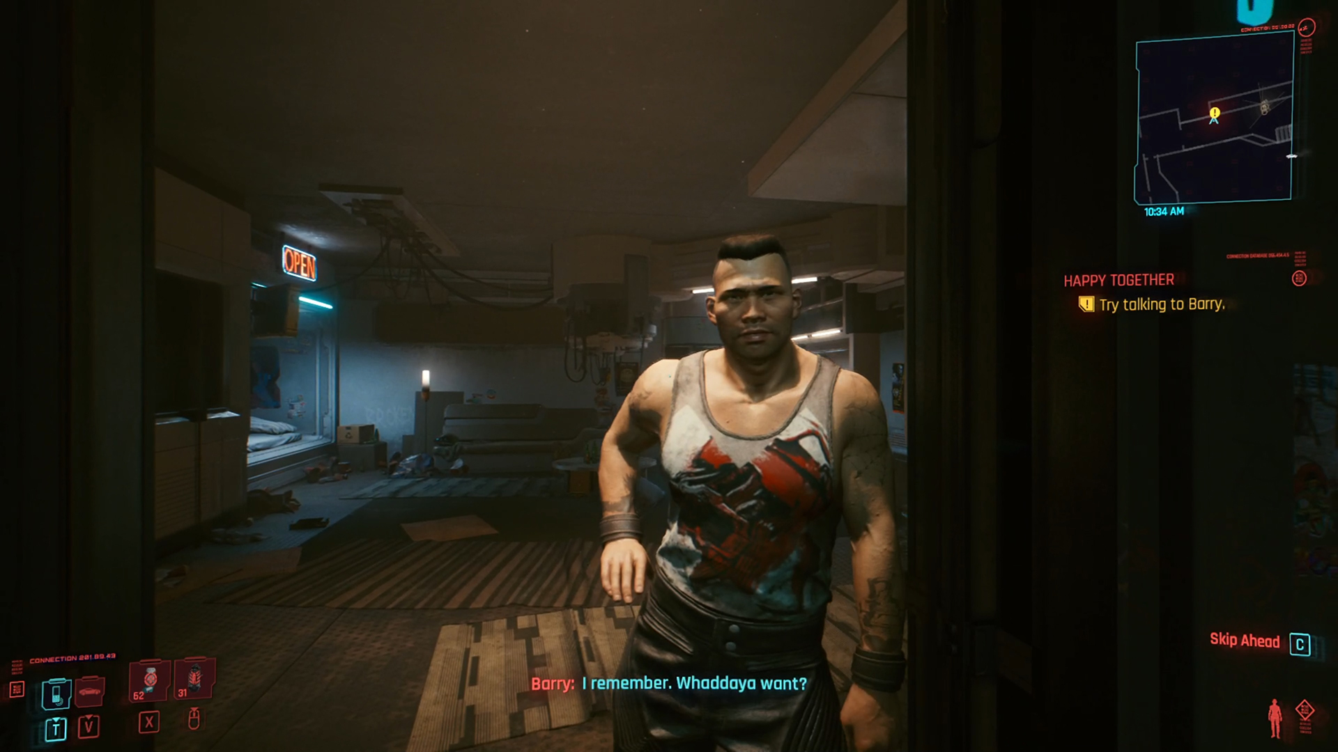 Hideo Kojima makes a cameo appearance in Cyberpunk 2077