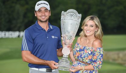Jason and Ellie at the 2015 Barclays