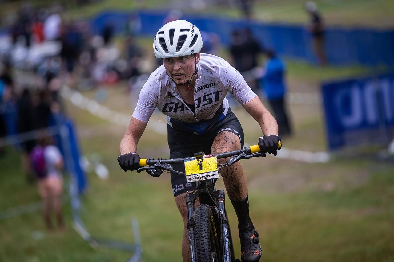 Anne Terpstra (Ghost Factory) managed to hold onto the leader's jersey with one round to go.