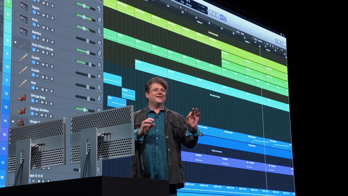 Logic Pro X in harmony with the new Mac Pro thanks to huge update