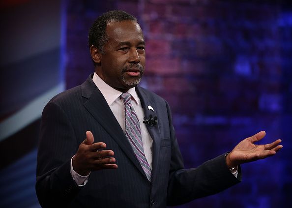 Ben Carson continues defense of Trump. 