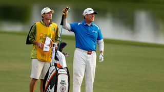 Travis Perkins and DA Points at the 2013 Shell Houston Open