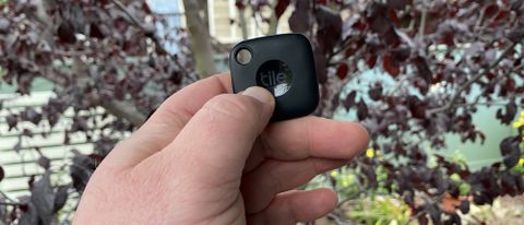 Tile Mate 2022 review with key finder in hand