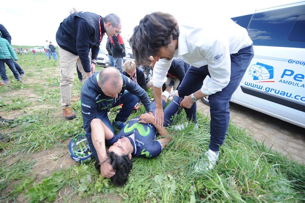 10 April 2016 114th Paris - Roubaix VENTOSO Francisco Jose (ESP) Movistar Photo : Yuzuru SUNADA