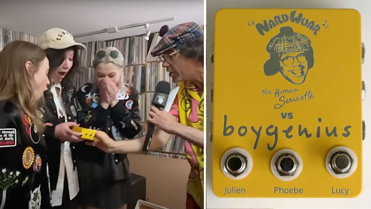 Nardwaur’s custom Boygenius boost pedal